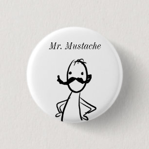 Gekritzel, Herr Mustache Button