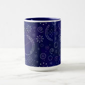 Gekritzel in der Raum-Tasse Tasse (Zentrum)