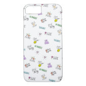 Gekritzel-Inspirationen Iphone 8/7 Fall Case-Mate iPhone Hülle (Rückseite)