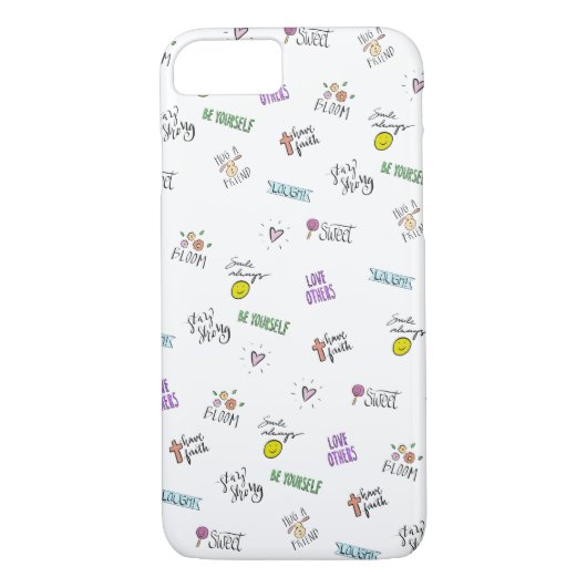 Gekritzel-Inspirationen Iphone 8/7 Fall Case-Mate iPhone Hülle (Rückseite)