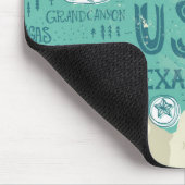 Gekritzel-Karte von USA Mousepad (Ecke)