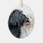 Gekritzel-Küsse Keramik Ornament (Rechts)