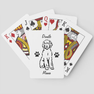 Gekritzel-Mutter Spielkarten