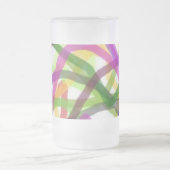 Gekritzel-Schale Mattglas Bierglas (Mittel)