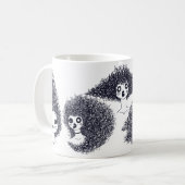 Gekritzel-Schwestern Kaffeetasse (Vorderseite Links)