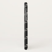 Gekritzel-Segelboot-Muster Case-Mate iPhone Hülle (Hinten/Links)