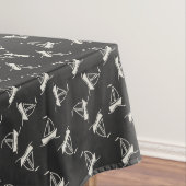 Gekritzel-Segelboot-Muster Tischdecke (Beispiel)