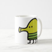 Gekritzel-Sprungs-Tasse 2 Kaffeetasse (VorderseiteRechts)