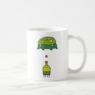 Gekritzel-Sprungs-Tasse Kaffeetasse