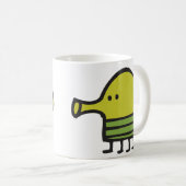 Gekritzel-Sprungs-Tasse Kaffeetasse (VorderseiteRechts)