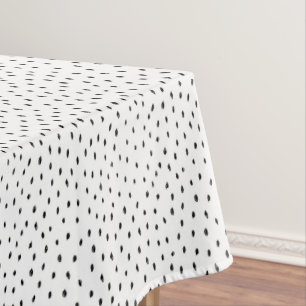 Gekritzel-Stellen-Tischdecke Tischdecke