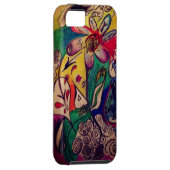 Gekritzel-Verrücktheit iPhone 5 Abdeckung - Case-Mate iPhone Hülle (Rückseite/rechts)