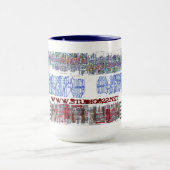 Gekritzelbänder Tasse (Zentrum)