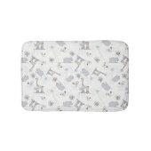 Gekritzelmuster 2 badematte (Vorderseite)