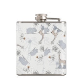 Gekritzelmuster 2 flachmann (Rückseite)