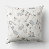 Gekritzelmuster 2 kissen (Rückseite)