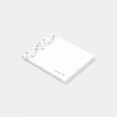 Gekritzelmuster 2 post-it klebezettel (angewinkelt)