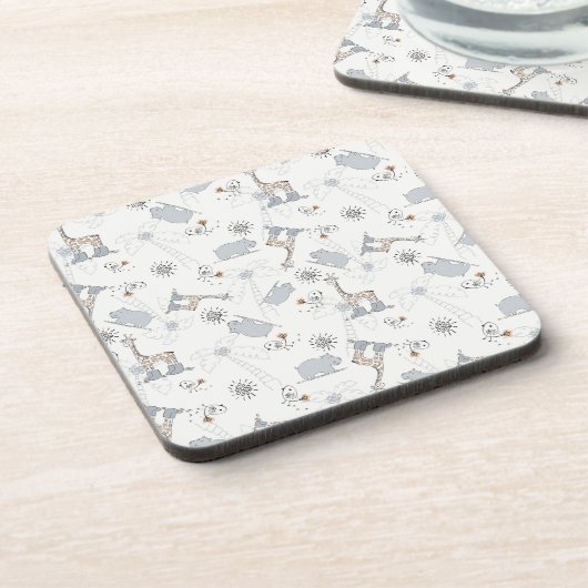 Gekritzelmuster 2 untersetzer (Linke Seite)