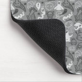 Gekritzelmusterillustration Mousepad (Ecke)