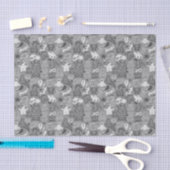 Gekritzelmusterillustration Seidenpapier (Handwerk)