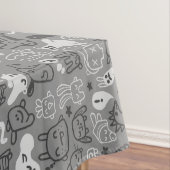 Gekritzelmusterillustration Tischdecke (Beispiel)