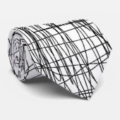 Gekritzelscrabble-Krawatte Krawatte (Gerollt)