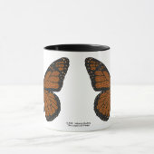 Gekritzelte Monarch-Tasse Tasse (Zentrum)