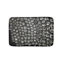 Gekritzeltes Gesichts-Bad Matt Badematte