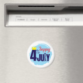 Gekrönt am 4. Juli Magnet (In Situ (Geschirrspüler))
