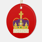 gekrönt! keramik ornament (Links)