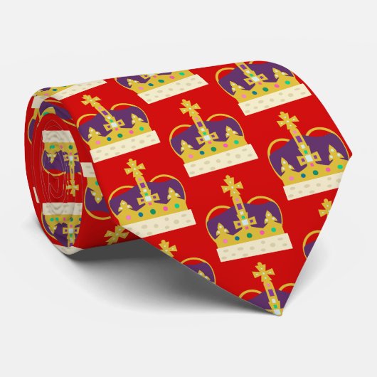 gekrönt! krawatte (Gerollt)