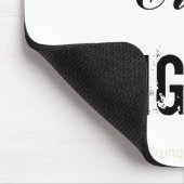 Gekrönt und gefährlich mousepad (Ecke)