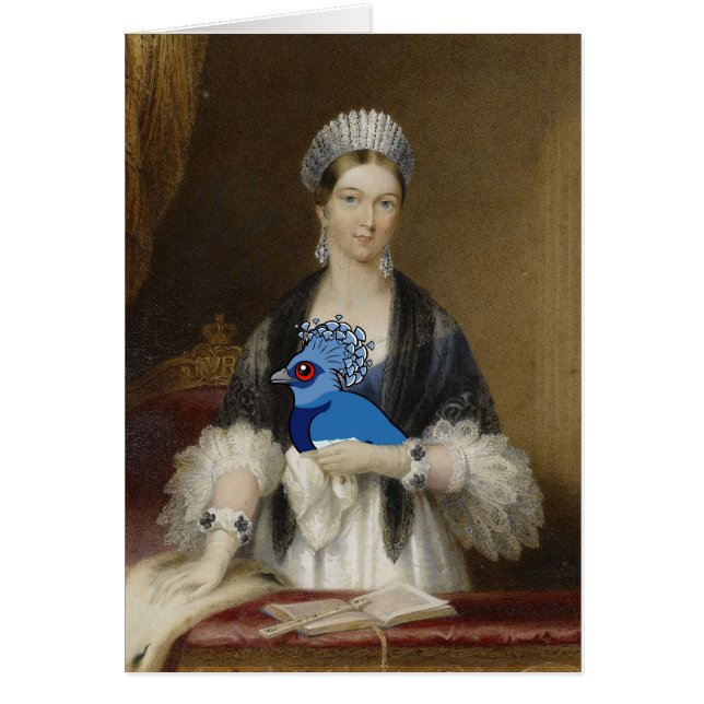 Gekrönte Taube der Königin-Victoria (Vorne)