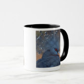 gekrönte Taube Tasse (VorderseiteRechts)