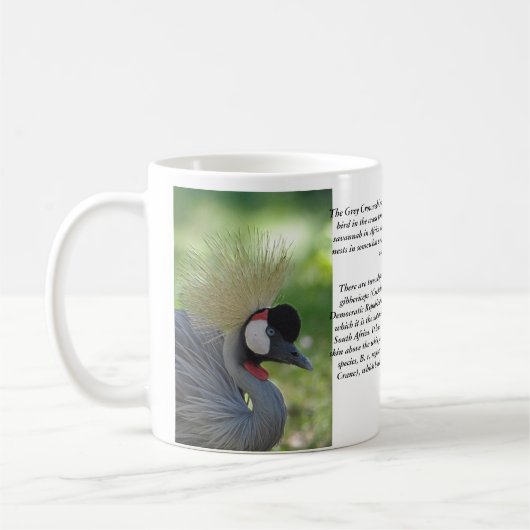 Gekrönter Kran… Kaffeetasse (Links)