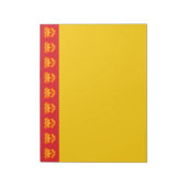 Gekrönter Schädel Notizblock (Rotiert)
