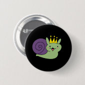 Gekrönter Schneckenknopf Button (Vorne & Hinten)