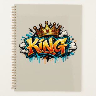 Gekrönter Street King Graffiti Planer