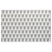 Gekröntes Kopfdruckgewebe Stoff (Yard (91,4 cm))