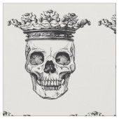 Gekröntes Kopfdruckgewebe Stoff (Nahaufnahme)