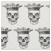 Gekröntes Kopfdruckgewebe Stoff (Muster)