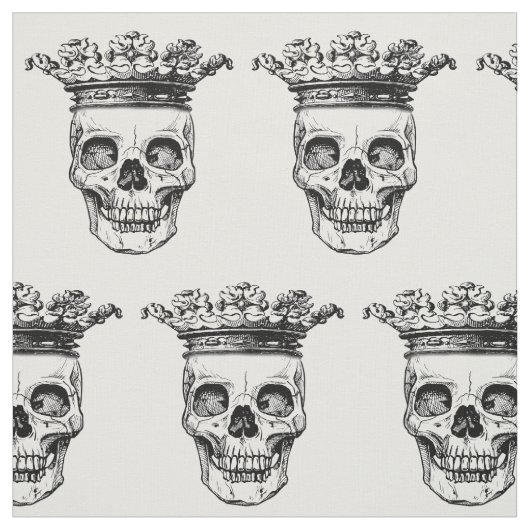 Gekröntes Kopfdruckgewebe Stoff (Muster)