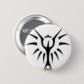 Gekröntes Phoenix Button (Vorne & Hinten)
