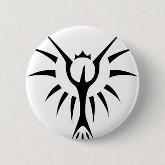 Gekröntes Phoenix Button