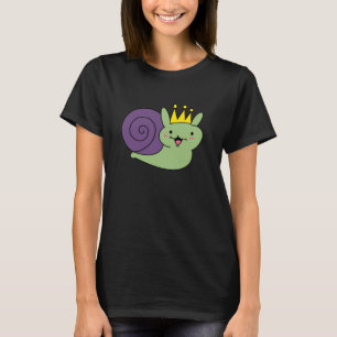 Gekröntes Schneckenfrauen-Shirt T-Shirt