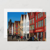 Gekrümmte hölzerne Schatz-Postkarte Postkarte (Vorne/Hinten)