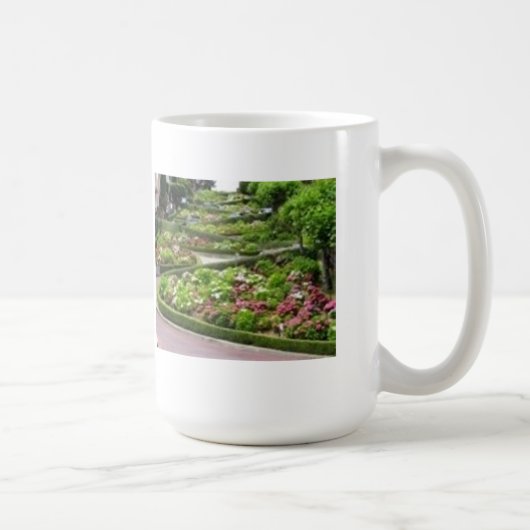 Gekrümmte Straße Kaffeetasse (Rechts)