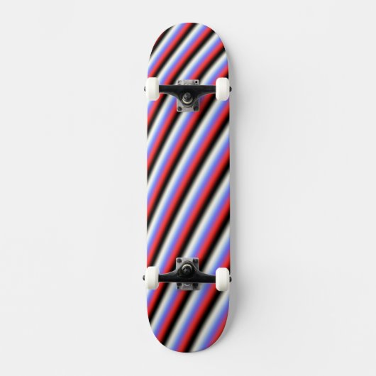 Gekrümmte Streifen Skateboard (Vorderseite)