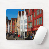 Gekrümmter hölzerner Schatz Mousepad (Mit Mouse)