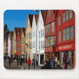 Gekrümmter hölzerner Schatz Mousepad